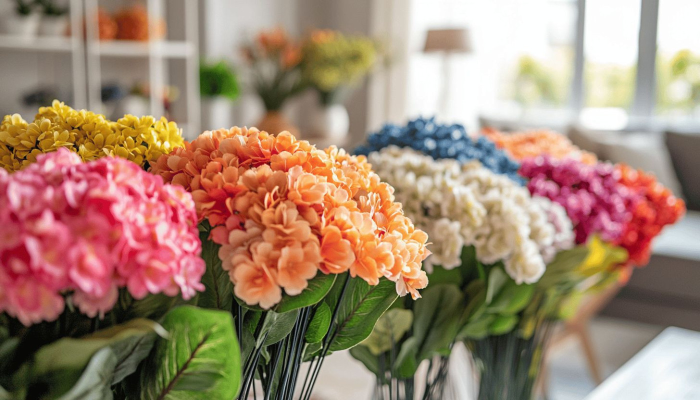 Comment choisir les meilleures fleurs artificielles pour votre intérieur